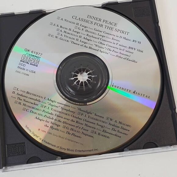 Inner Peace by Bach, Handel, Vivaldi, Beethoven, Mozart, Tchaikovsky and others - Picture 3 of 4